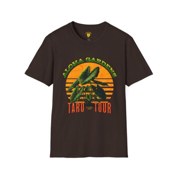 Aloha Gardens Taro Tour Unisex Softstyle T-Shirt - Tropical Vibes for Summer Adventures