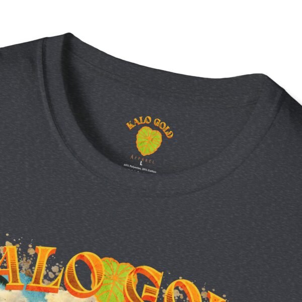 Kalo Gold Hawaiian T-Shirt - Aloha Garden Adventure - Image 7