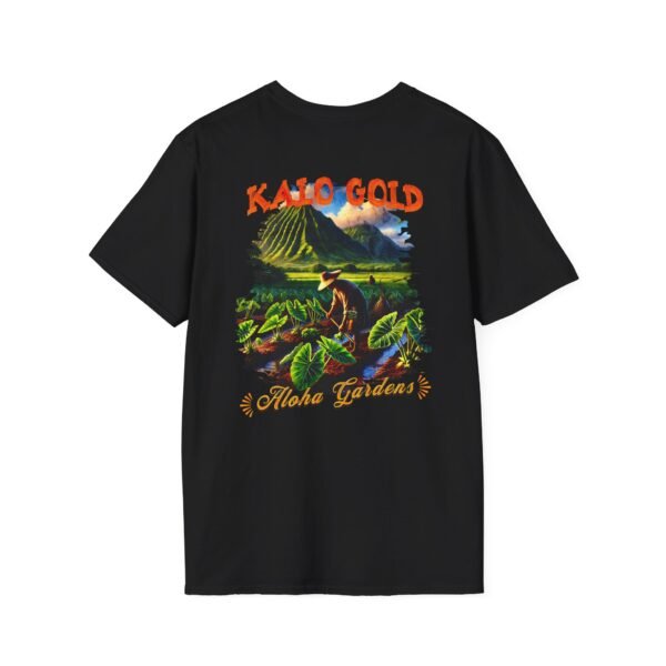 Kalo Gold Hawaiian T-Shirt - From Aloha Gardens - Image 2