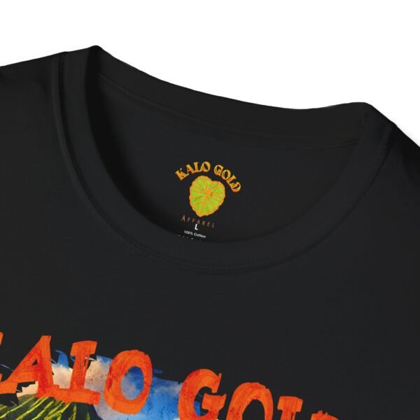 Kalo Gold Hawaiian T-Shirt - From Aloha Gardens - Image 3