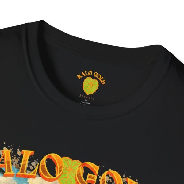 Kalo Gold Hawaiian T-Shirt - Aloha Garden Adventure - Image 3