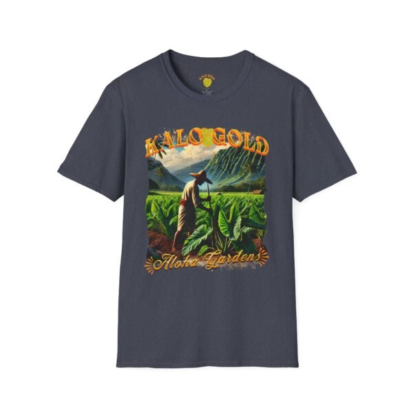 Kalo Gold Hawaiian T-Shirt - Aloha Garden Adventure - Image 9