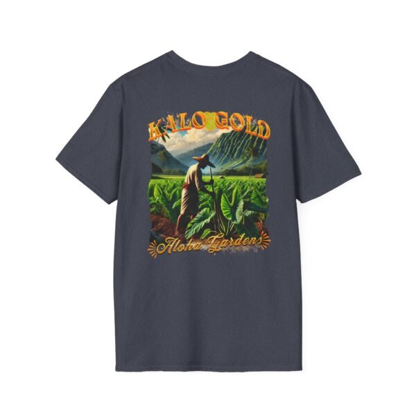 Kalo Gold Hawaiian T-Shirt - Aloha Garden Adventure - Image 10