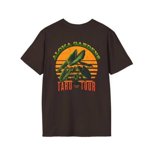 Aloha Gardens Taro Tour Unisex Softstyle T-Shirt - Tropical Vibes for Summer Adventures - Image 2