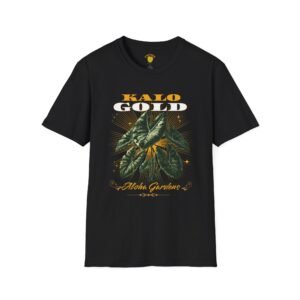 Kalo Gold Hawaiian T-Shirt Design - 4