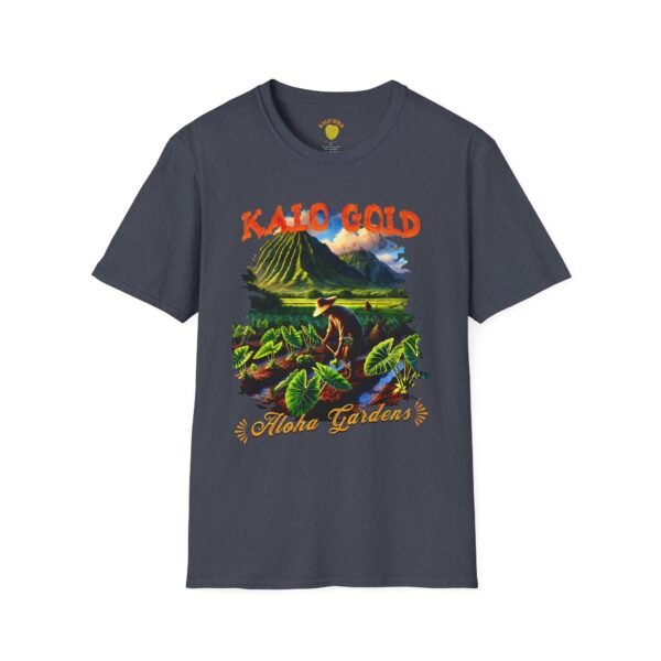 Kalo Gold Hawaiian T-Shirt - From Aloha Gardens - Image 9